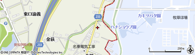 興亜商事株式会社日進リサイクルセンター周辺の地図