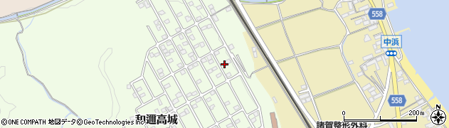 滋賀県大津市和邇高城293-8周辺の地図