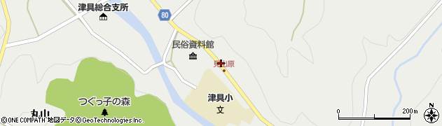 愛知県設楽町（北設楽郡）津具（見出原）周辺の地図