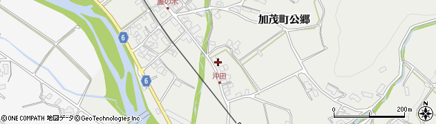 岡山県津山市加茂町公郷1521周辺の地図