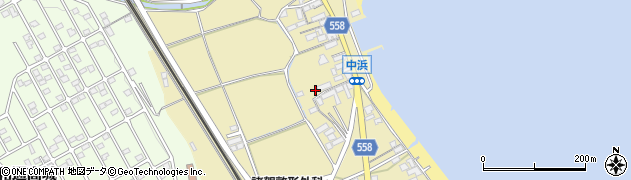 滋賀県大津市和邇中浜74周辺の地図