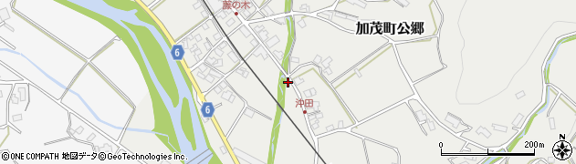 岡山県津山市加茂町公郷1530周辺の地図