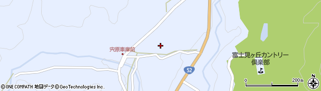 静岡県静岡市清水区宍原1538周辺の地図