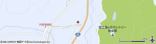 静岡県静岡市清水区宍原1368周辺の地図