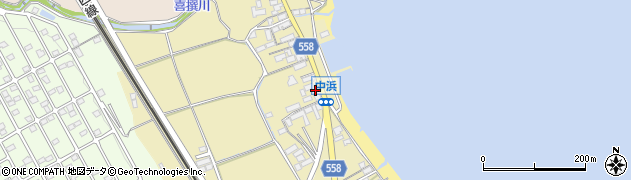 滋賀県大津市和邇中浜83周辺の地図