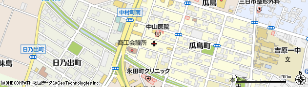 富士交通株式会社　本社配車周辺の地図