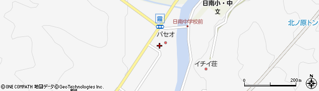 鳥取県日野郡日南町霞776周辺の地図