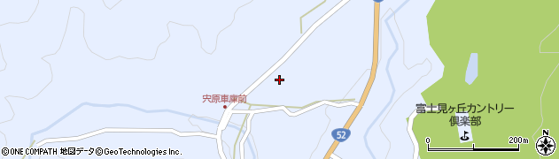 静岡県静岡市清水区宍原1540周辺の地図