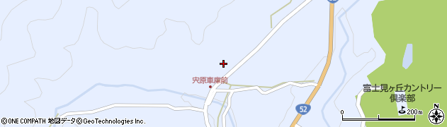 静岡県静岡市清水区宍原1567周辺の地図