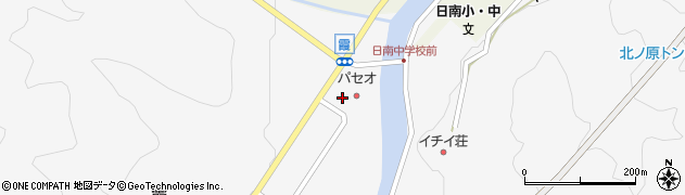 ＪＡ鳥取西部山上周辺の地図