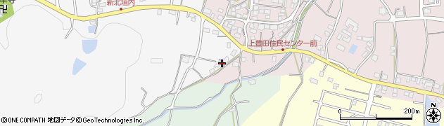 京都府京丹波町（船井郡）中台（天ケ棚）周辺の地図