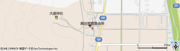 兵庫県丹波市氷上町黒田315周辺の地図