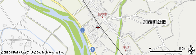 岡山県津山市加茂町公郷1670周辺の地図