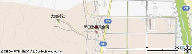兵庫県丹波市氷上町黒田314周辺の地図