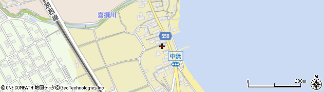 滋賀県大津市和邇中浜91周辺の地図