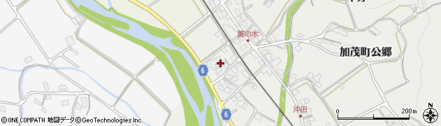 岡山県津山市加茂町公郷1705周辺の地図