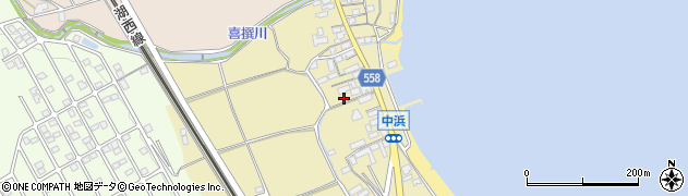 滋賀県大津市和邇中浜106周辺の地図