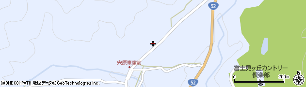 静岡県静岡市清水区宍原1548周辺の地図