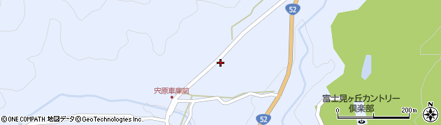 静岡県静岡市清水区宍原1542周辺の地図