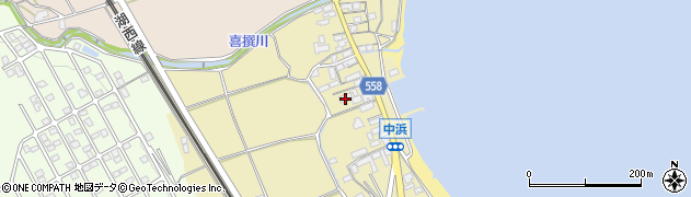 滋賀県大津市和邇中浜104周辺の地図