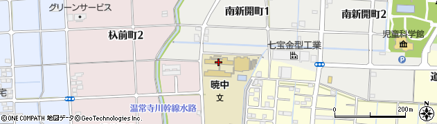 愛知県津島市唐臼町囲外1周辺の地図