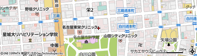 愛知県名古屋市中区栄2丁目12-31周辺の地図