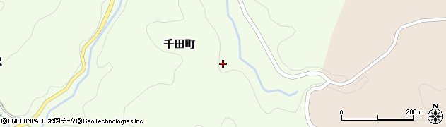愛知県豊田市千田町（坪尾）周辺の地図
