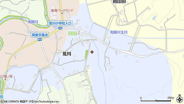 〒299-5273 千葉県勝浦市荒川の地図
