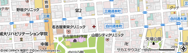 愛知県名古屋市中区栄2丁目12-15周辺の地図