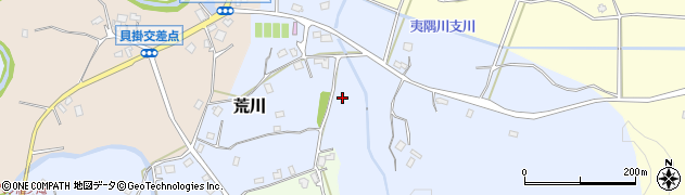 千葉県勝浦市荒川周辺の地図