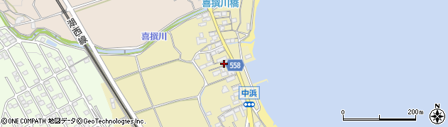 滋賀県大津市和邇中浜110周辺の地図