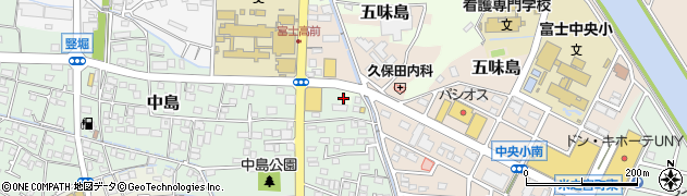 どんどん　富士中島店周辺の地図