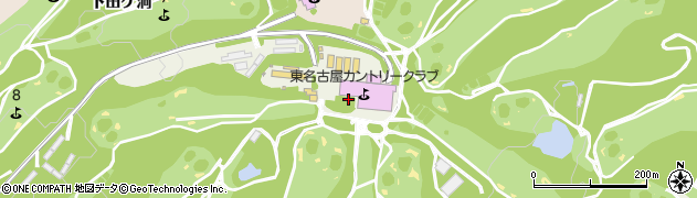 愛知県豊田市篠原町（大沢）周辺の地図