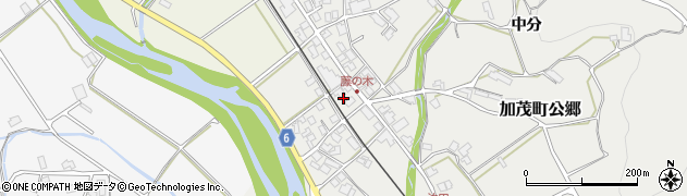 岡山県津山市加茂町公郷1703周辺の地図