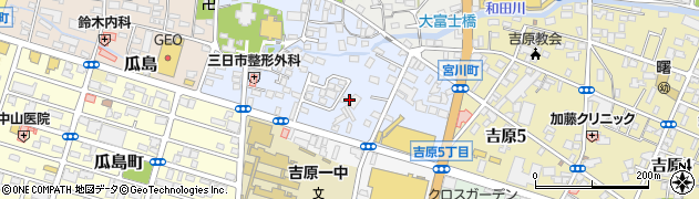静岡県富士市浅間本町2周辺の地図