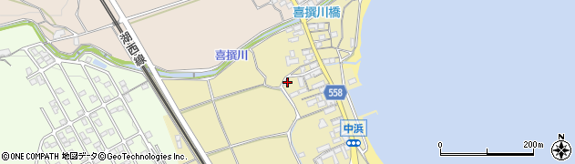 滋賀県大津市和邇中浜114周辺の地図