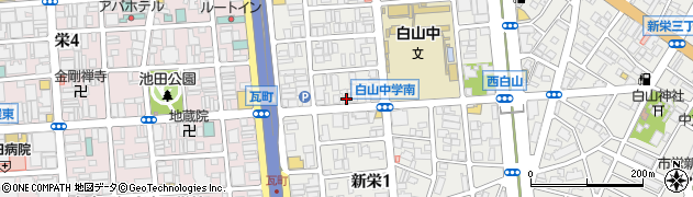 MOMO 栄周辺の地図