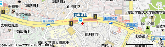 ビストロ坂 Tsukimi周辺の地図