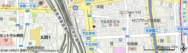 株式会社新日本名古屋営業所周辺の地図