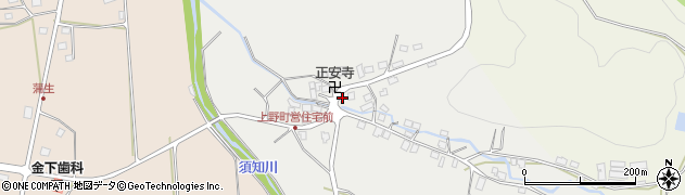 京都府船井郡京丹波町上野坂口周辺の地図