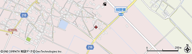 滋賀県愛知郡愛荘町蚊野510周辺の地図