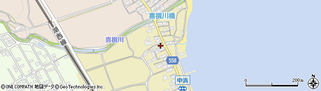 滋賀県大津市和邇中浜129周辺の地図