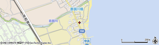 滋賀県大津市和邇中浜126周辺の地図