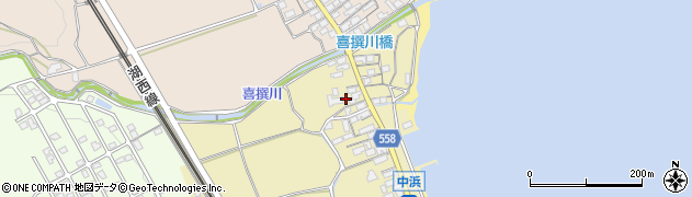 滋賀県大津市和邇中浜134周辺の地図