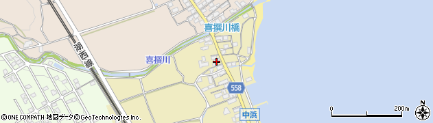 滋賀県大津市和邇中浜128周辺の地図