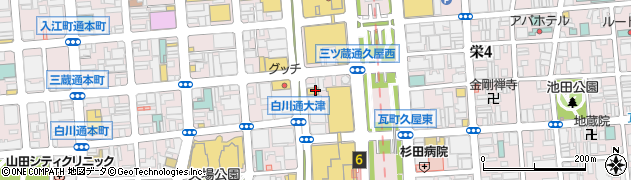 グランドケイラ 名古屋店周辺の地図