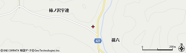愛知県設楽町（北設楽郡）津具（柿ノ本）周辺の地図