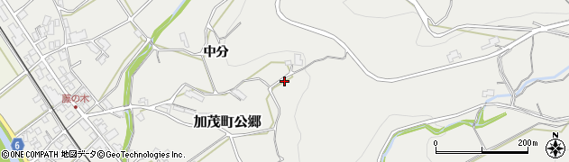 岡山県津山市加茂町公郷1449周辺の地図