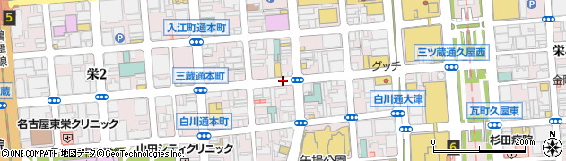 三蔵通周辺の地図