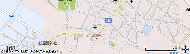 滋賀県愛知郡愛荘町蚊野1602周辺の地図